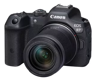 Câmera Canon Eos R7 4k60 32,5 Mp Com 18-150mm F/3.5 - 6.3