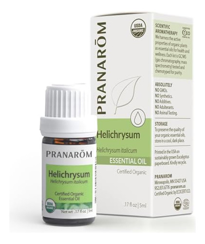 Oil Oregano Pranarom - Aceites Esenciales De Helichrysum, Ac