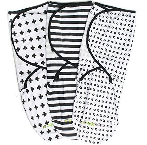 Manta Bebe Swaddle Blanket Set De Envoltura Ajustable Para B