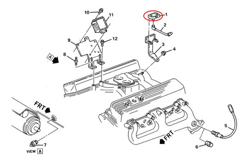 Sensor Presion Absoluta (map) Buick Century 2.8l V6 1988