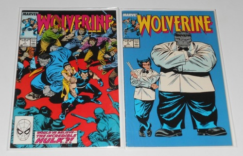 Wolverine Vol.1 #7 Y 8 (hulk Mr.fixit Completo) - Marvel 