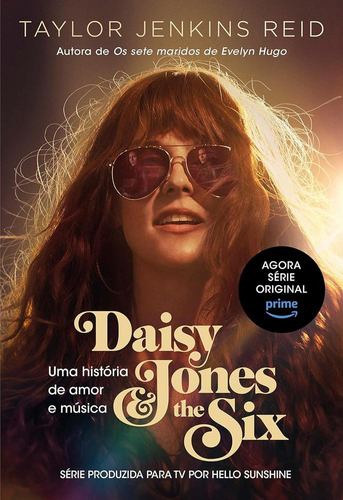 Daisy Jones And The Six (capa Da Série), De Taylor Jenkins Reid.