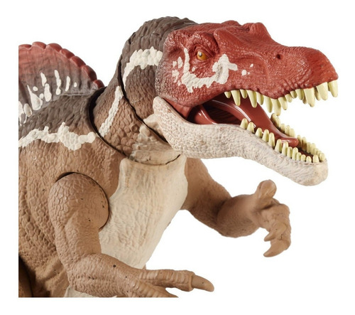 Imagen 3 de 3 de Figura de acción Spinosaurus HCG54 de Mattel Extreme Chompin'