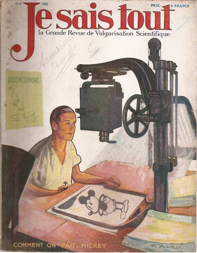 Revista Je Sais Tout Nº 317 (en Frances) Mai 1932