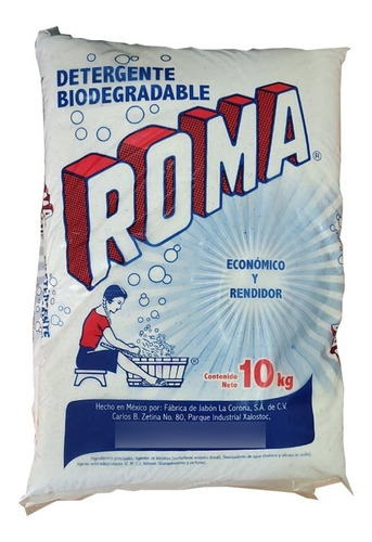 Jabon Roma Bolsa De 10 Kg 