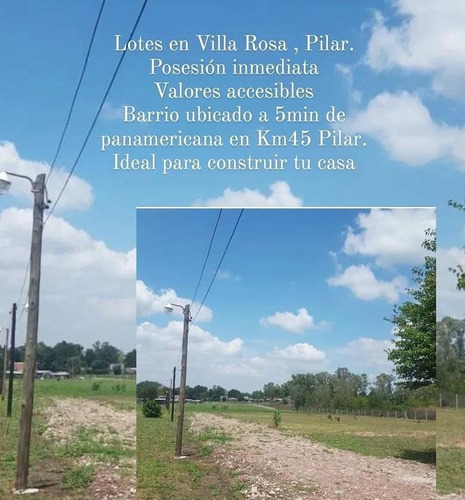 Venta Terrenos Villa Rosa 