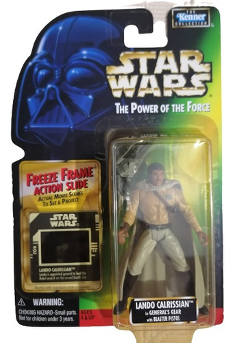 Star Wars, Potf Green Card Diapo, Lando General, Sellado