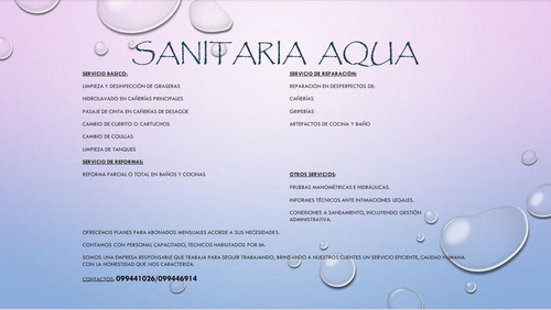 Imagen 5 de 5 de Técnico Instalador Sanitario Habilitado Por Imm N° 2341