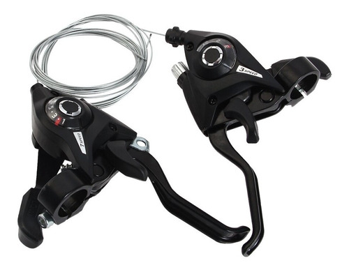 Set X 2 Shifter Tipo Shimano Compatible 3x7 21v X Par + Freno Integrado + Cambio