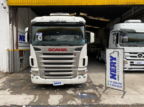Caminhão Scania G 420 6x2 2010 Aut. Un.dono
