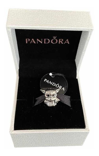 Imagen 5 de 7 de Charm Pandora Baby Yoda Star Wars Plata925 100% Auténtico