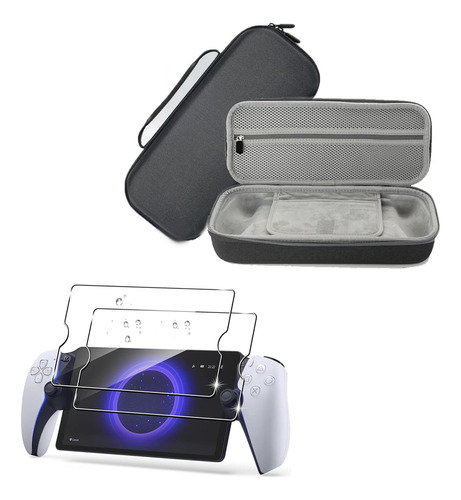 Funda De Viaje 3 En 1 Para Playstation Portal Y Protector 9h