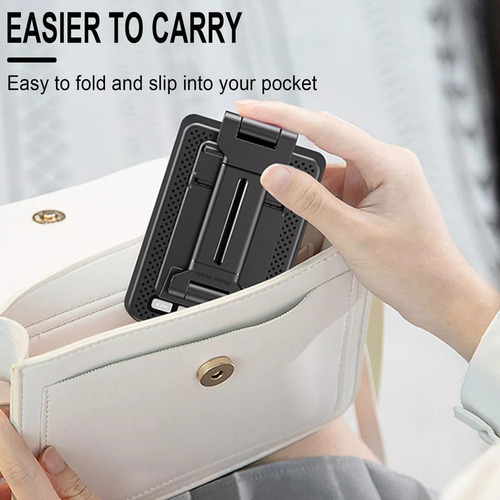 Bocina Portátil Con Soporte De Teléfono Celular