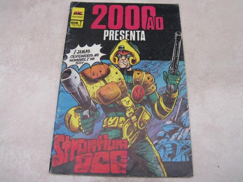 Burun Danga: Antiguo Comic 2000 Ad Mc España Cco