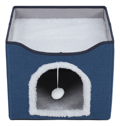 Gatito Plegable Y Plegable Cat House De 2 Capas