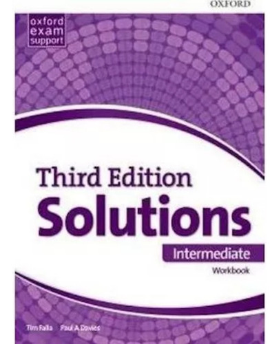 Solutions Intermediate Third Edition - Workbook (Usado)