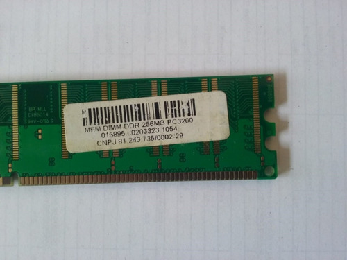 Imagem 8 de 10 de Memoria 256mb Dimm Ddr Pc3200 Kingmax 02 Pçs - 2447
