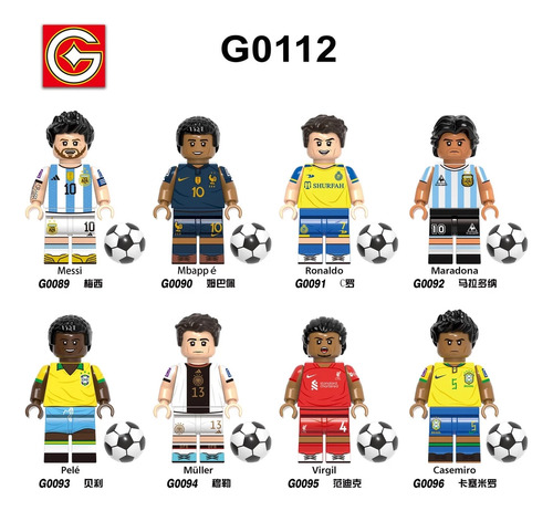 Minifiguras Lego Football Cristiano Ronaldo 