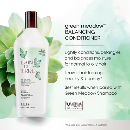 Condicionador Balanceador Bain De Terre Green Meadow, De Y