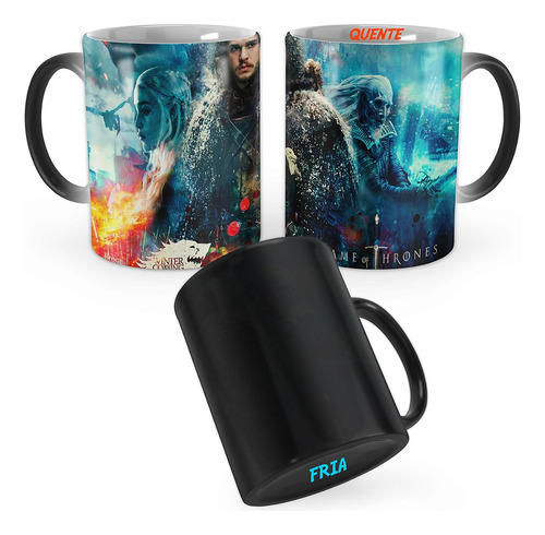 Caneca Mágica Game Of Thrones Jon Snow
