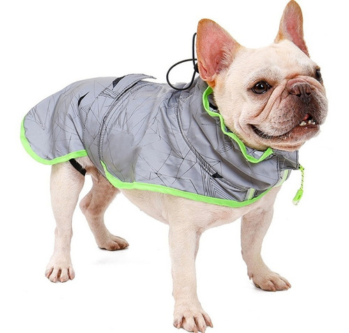Pilot Perros, Capa Lluvia, Impermeable, Reflectivo, Mascota