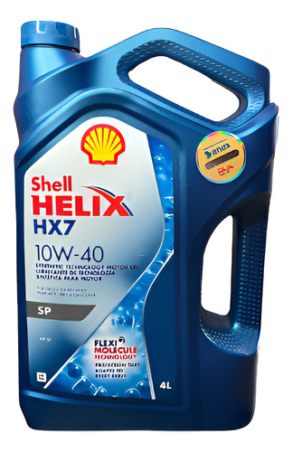Aceite Shell Helix Hx7 10w40 4 Litros