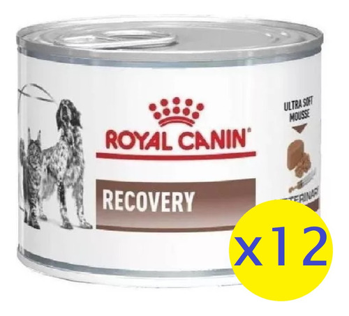 Alimento Royal Canin Veterinary Diet Recovery 145g X12