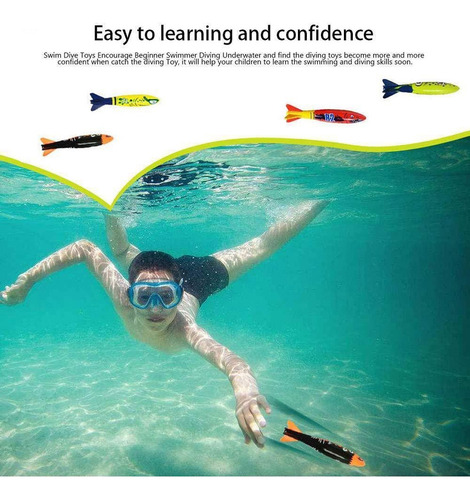 I Juego De 19 Piezas De Buceo De Juguete De Natación Con