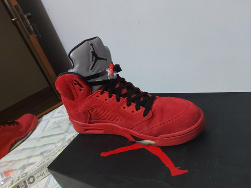 Air Jordan 5 ''red Suede'' (ler Anuncio)