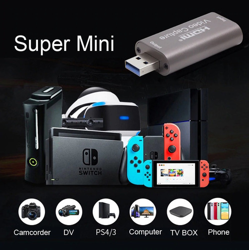 Placa Captura Usb 3 0 Hdmi 1080p 60fps Mercado Livre Placa Captura Usb 3 0 Hdmi 1080p 60fps Mercado Livre