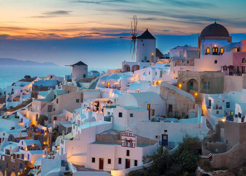 Rompecabezas Santorini 1000pz Ravensburger