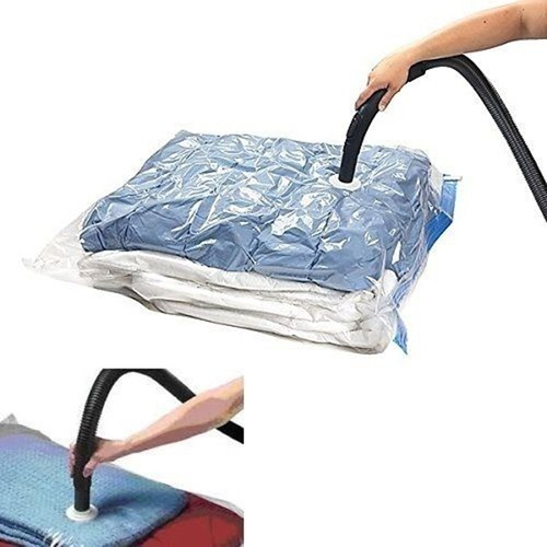 Pack 12 Bolsas Al Vacío Para Comprimir Ropa 50x60cm
