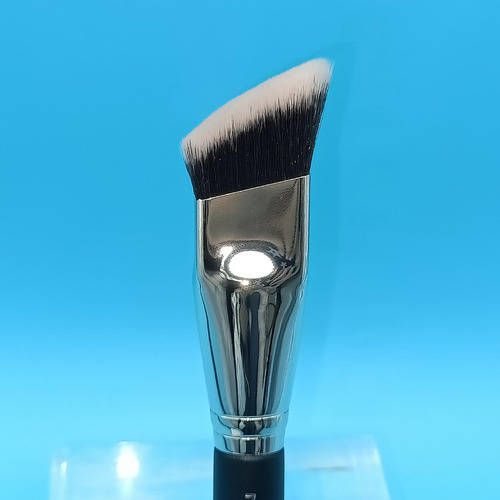 Brocha De Maquillaje Para Base, Brocha Kabuki En Ángulo,