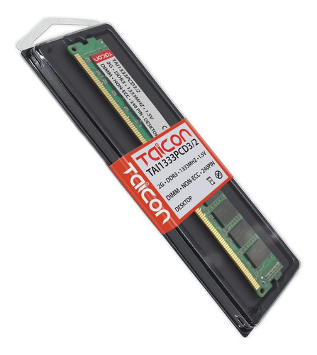 Memória Kingston Ddr3 2gb 1333 Mhz Desktop 16 Chip Intel Amd