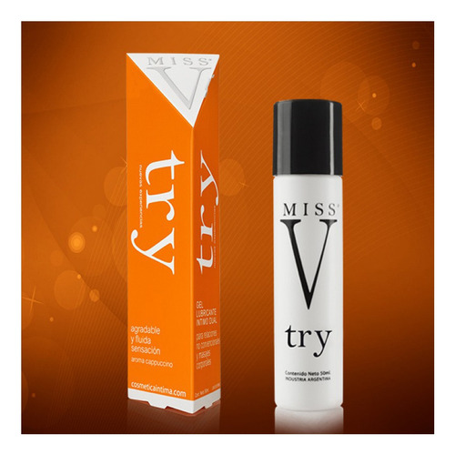 Combo 6 Gel Lubricante Intimo Miss V Saborizado Frio Calor Chicle Chupaleta Dulce De Leche Y Menta