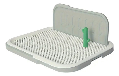 Tapete Entrenador Perro Lavable Con Pared 63x49x24 Ajolopet