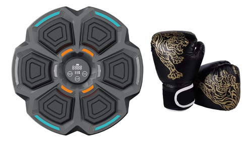 Máquina De Boxeo Inteligente, Guantes Negros Para Adultos