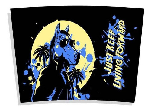 Imagem 2 de 3 de Copo Térmico Bojack Horseman Seriado