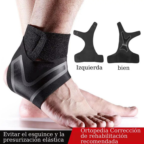 Tobillera De Soporte Elástico Parafascitis Plantar