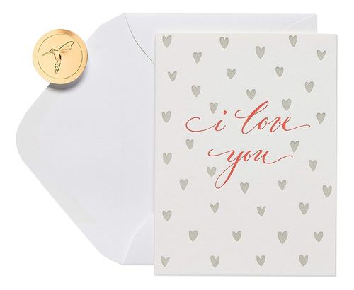 Papyrus Blank Romantic Card (i Love You)