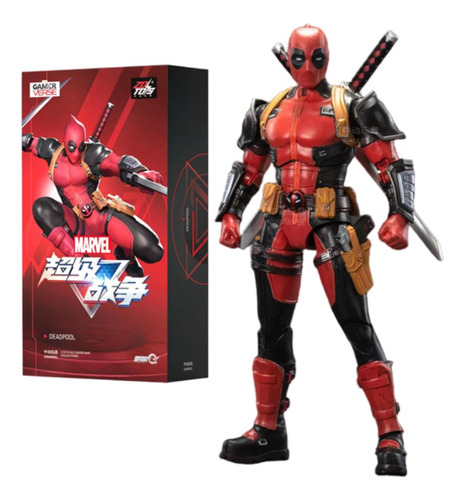 Boneco articulável de ação colecionável Deadpool Marvel