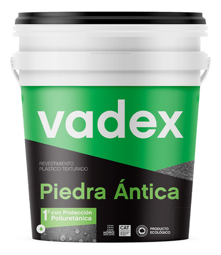 Revestimiento Plastico Vadex Piedra Antica 25kg Color Antica Grueso Patagonia