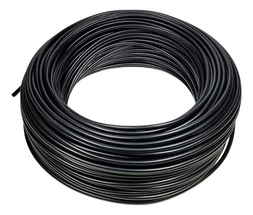 100 Metros Cabo De Energia Pp 2 Vias Flexível 500v 2x1,50 Mm Cobertura Preto