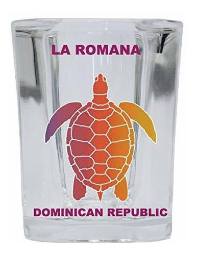 Romana Republica Dominicana Souvenir Rainbow Turtle Diseño