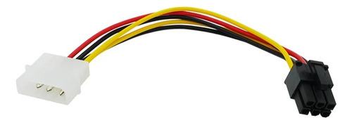 Cable Molex 4 Pines Corriente Poder A Sata 6 Pines X3unid