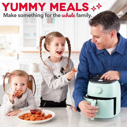 Freidora De Aire Dash Tasti-crisp 2.6qt Apagado Automatico