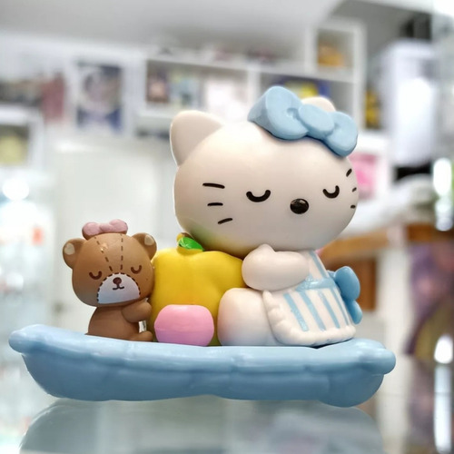 Llavero Kitty Cinnamoroll Mas Figura Importada Hello Kitty Combo Llavero Mas Figura