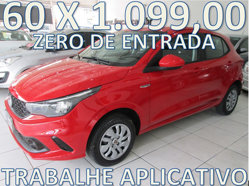 Fiat Argo Fly Drive Flex Completo Unico Dono Zero De Entrada