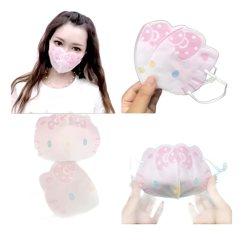 Cubrebocas Hello Kitty