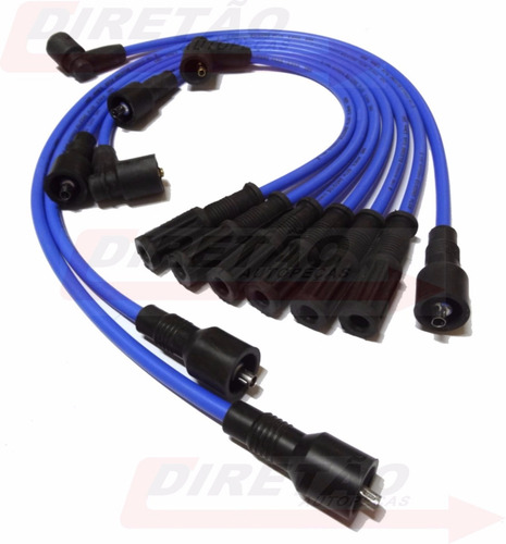 Cabo De Vela 8mm Azul Chevrolet Omega 3.0 - 6cc 93/94 G68